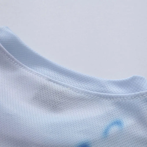 T-shirt de sport pour homme, sublimation, logo personnalisé, 100% polyester, séchage rapide, respirant, maillot d'entraînement, uniforme d'équipe, vente en gros, OEM/ODM - Product Image 5