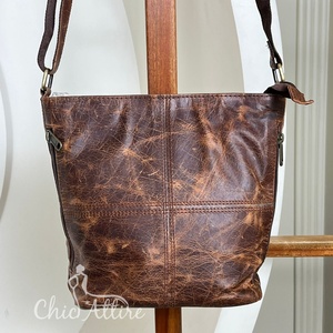 กระเป๋าถือหนังแท้ทำด้วยมือแท้กระเป๋าสะพายข้างสำหรับผู้หญิงกระเป๋าสะพายหนังแท้แบบสายคาดลำตัวมีสไตล์ขายดี - Product Image 1