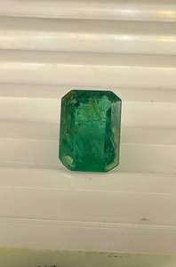 Esmeralda Zambiana Natural Verde Intenso de Primera Calidad, TALLA OCTAGONAL. - Product Image 4
