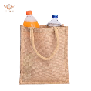 Nueva Bolsa De yute de la mejor calidad 100%, bolsas de mano reutilizables, bolsa de transporte para compras, comestibles, regalos de bienvenida de boda y más de Bangladesh - Product Image 3