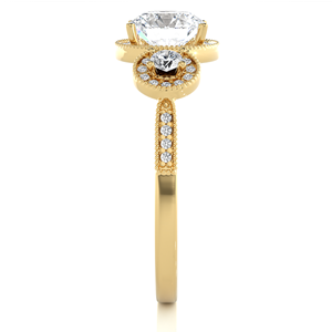 Bague en diamant naturel de luxe certifiée IGI OEM plaquée or 14 carats pour la revente B2B, personnalisation de la marque, collections de cadeaux, fournisseur direct - Product Image 5