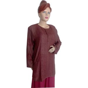 Alta calidad alta calidad Om Kurta 100% tela de algodón precios al por mayor ropa Lisa personalizada Anti Technics artículo estilo para exportación - Product Image 4