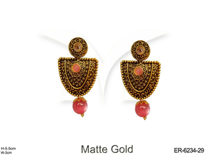 เครื่องประดับหรูหราเก่าแก่เก่าแก่5.5ซม. ดีไซน์ใหม่พร้อมด้วยงานฝีมือแท้เหมาะสำหรับผู้หญิงทุกวัน - Product Image 5