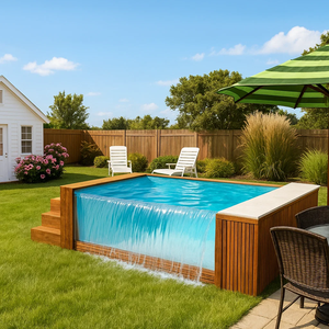 12ft hồ bơi ngoài trời trên bán sẵn sàng thiết bị prefab bơi lớn bơi sang trọng và Spa - Product Image 1