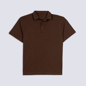 เสื้อโปโลผู้ชายคอปกแบบมีโครงสร้าง สไตล์สมาร์ทแคชชวล ผ้าถักเนื้อละเอียด เสื้อโปโลสำหรับธุรกิจ ชุดทำงานมืออาชีพ เสื้อโปโลผ้าปิเก้ ไซส์ใหญ่ - Product Image 3