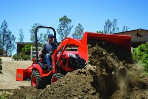 Kubota รถไถ BX-23S รถแทรคเตอร์23HP รถแบคโฮด้านหน้ารถตักดินสำหรับ Towable backhoes คุณสมบัติหลัก - Product Image 4