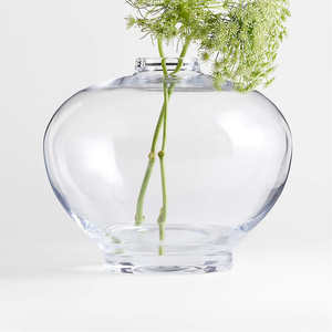 Glass Round Vase 10" - Product Image 1