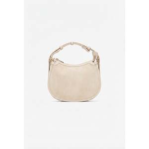 Borsa a mano strutturata in vera pelle scamosciata Art. 25393 Prodotto in Italia - Product Image 4