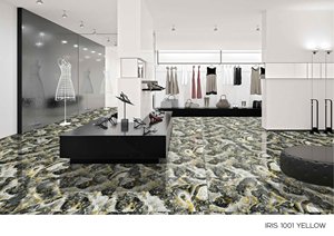 Nouveaux carreaux de sol en porcelaine émaillée polie moderne de 600x1200mm Carreaux de sol en grande dalle de porcelaine émaillée en marbre de qualité supérieure - Product Image 2