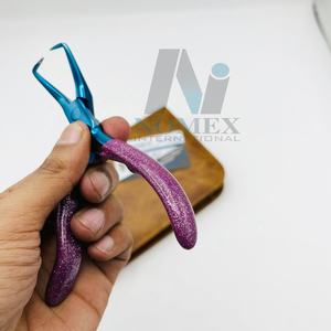 Outils d'extension de cheveux multifonctions en acier inoxydable avec 2 trous Pince pour enlever les micro perles - Product Image 3