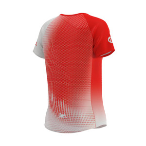 T-shirt de course sur sentier en maille respirante pour femme DAWN Rouge - Product Image 2