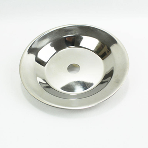 Plato Redondo para Narguile de Acero Inoxidable, Diseño Clásico Ecológico, Piezas de Shisha al por Mayor, Platos para Carbón y Cenizas - Product Image 1