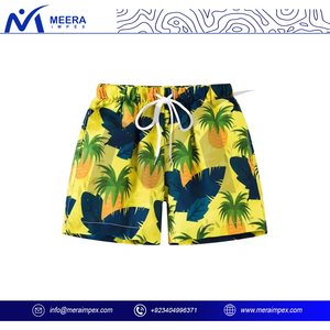 Short de Plage pour Homme Style High Street Logo Personnalisé Impression par Sublimation Motif Solide Surf Maillot de Bain avec Troncs Peints - Product Image 4