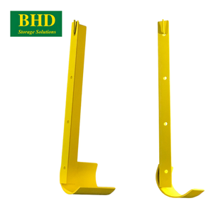 Premium Quality Heavy Duty Selective Steel Teardrop Pallet Racking Powder Coating US Standard 11000-51000lbs Capacity for - Product Image 1