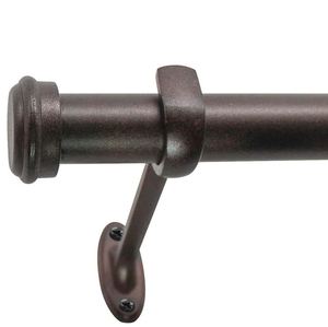 Professional <b>Curtain</b> Rod with Bracket Metal Silver for Home Decor Window <b>Curtain</b> Rod Accessories Room Bathroom Living Room Hotel - Product Image 5