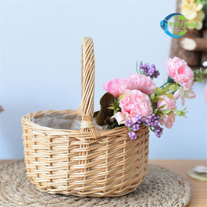 Hot Item!!! Handwoven Rattan Vietnamese Finest VINTAGE COUNTRY <b>BASKET</b> <b>Easter</b> Egg <b>Gift</b> Picnic <b>Basket</b> With Factory Direct Price - Product Image 6