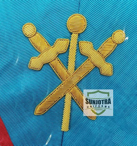 Colliers d'officiers de rite français Colliers maçonniques personnalisés de haute qualité Meilleure vente Colliers maçonniques personnalisés de vente chaude - Product Image 5