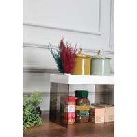 Twee-laags multifunctionele keukenblad organizer standaard opbergset met plank en rek