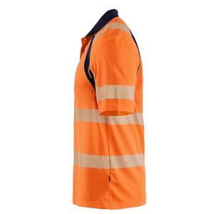 Polo de sécurité réfléchissant de haute qualité Hi Vis High Visibility 100% Polyester Workwear Construction Polo de sécurité durable - Product Image 3