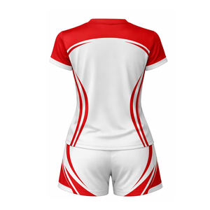 ชุดเสื้อและกางเกงวอลเลย์บอลชายหาดแบบแห้งเร็ว พิมพ์ลายตามสั่ง ปี 2026 ผลิตจากโพลีเอสเตอร์ 100% - Product Image 2