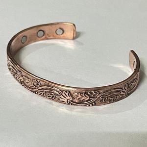 Venta caliente Nuevas pulseras de cobre puro de moda Brazaletes de estilo vintage para hombres y mujeres por United Trade World - Product Image 4