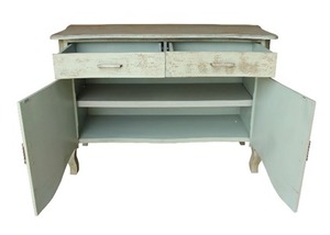Gabinete de dos puertas de madera de mango moderno de Roslin, muebles versátiles para el hogar, dormitorio, sala de estar, comedor o uso en Hospital de Hotel - Product Image 4