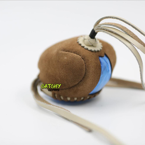 เสื้อฮู้ดหนังแท้สไตล์ Qatari พร้อมที่รัดหนังเหยี่ยว - Product Image 3