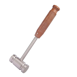 HEATH Mallet 240 mm 9,12 "Diam 40 mm Cabeza Acero de acero inoxidable 850 g 500 g Mead Mallet Martillo de elevación de hueso duro - Product Image 3