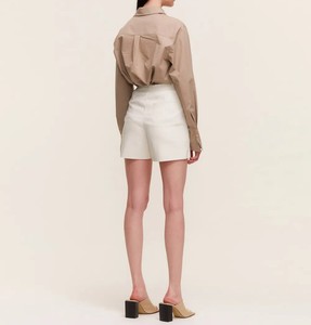 กางเกงขาสั้นหนังลำลองมาใหม่ผ้าใยสังเคราะห์เป็นมิตรต่อสิ่งแวดล้อมสำหรับฝึกกีฬาฟิตเนส - Product Image 5