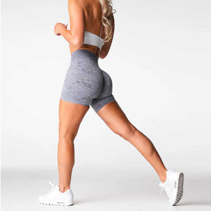 2025 nouveauté femmes haut sport Legging Logo personnalisé solide numérique sans couture respirant léger gymnastique entraînement Fitness pantalon - Product Image 5