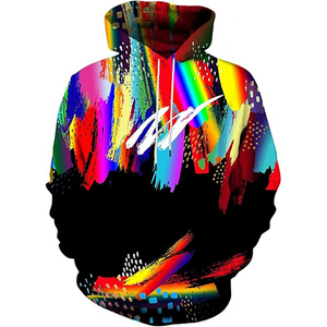 Sudadera con Capucha Sublimada con Diseño Gráfico Personalizado para Hombre y Mujer, Sudadera de Primera Calidad 100% Poliéster - Product Image 2