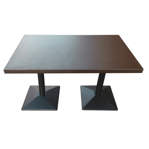 Table à manger en bois HPL de qualité restaurant avec base robuste - Product Image 2