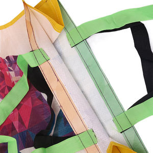 Túi Tote dệt BOPP thân thiện với môi trường - Túi xách hàng ngày có thể tái sử dụng với quai vải - Bền bỉ, chất lượng cao cấp - Có thể tùy chỉnh kích thước - Product Image 6