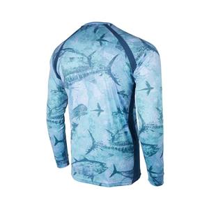 Camisa de Pesca Ligera y Transpirable de Secado Rápido para Hombre, Protección Solar UPF 50, Manga Larga, Estampado por Sublimación, Talla Grande para Adultos, Fácil de Usar - Product Image 4