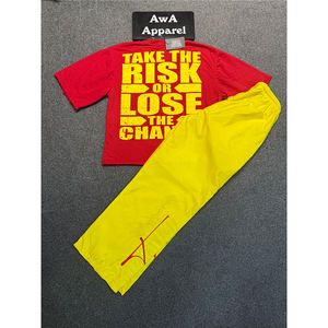 Streetwear Ensemble T-shirts et Pantalons d'Été pour Hommes Meilleurs Fabricants de Vêtements Survêtement d'Été pour Garçons - Product Image 5