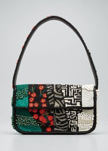 Ethnic Inspired Embroidered Handbag with Strap <b>Belt</b> - Product Image 6