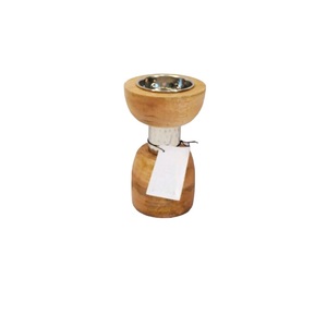 Upcoming Ramadan Eid Occasion Fragrance Usage New Look Latest Fabulous Design <b>Wood</b> and Stainless Steel Bakhoor <b>Burner</b> - Product Image 1