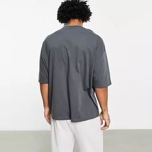2025, precio al por mayor barato personalizado, camisetas con logotipo personalizado para hombres, cuello redondo, Naranja, Negro, diseño 100%, Material de algodón - Product Image 2