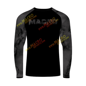 Chemise de compression BJJ MMA pour hommes de haute qualité de l'usine directe Rashguard vente chaude maillots de bain longue durée - Product Image 3