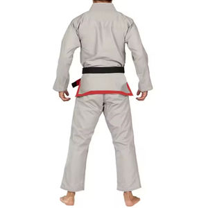 Uniforme de Karate de Alta Calidad para Adultos, 100% Algodón, Secado Rápido, Logotipo Frontal, Conjuntos de Entrenamiento de Artes Marciales Unisex - Product Image 3