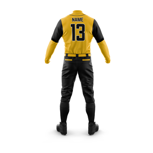 2025 maillot de Baseball personnalisé vente chaude sublimation uniformes de Baseball pas cher hommes vêtements Softball maillot et pantalon 2 pièces ensemble - Product Image 4