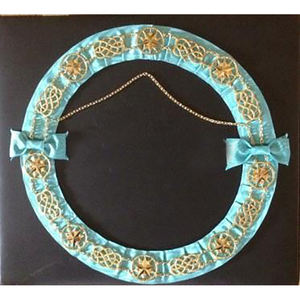 Collar de Oficial masónico de nailon personalizado de alta calidad bordado duradero estilo vintage ecológico - Product Image 5