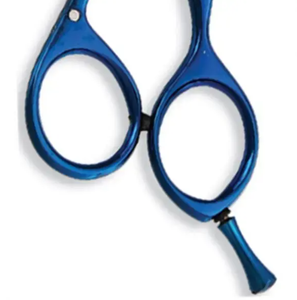 Ciseaux de barbier japonais en acier inoxydable lame émoussée et tranchante pour des coupes de cheveux professionnelles lisses - Product Image 5