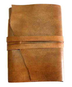 Vente en gros de papier de coton recyclé fait à la main d'aspect antique Journal en cuir de chèvre Tc de style gitan - Product Image 1