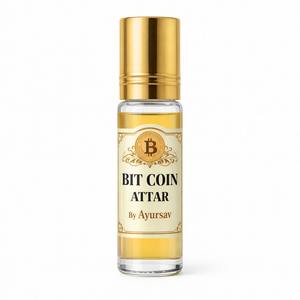 Bit Coin Attar Premium Long Lasting Concentrated Alcohol Free Unisex <b>Fragrance</b> <b>Perfume</b> <b>Oil</b> for Men Women Wholesale Supply - Product Image 1