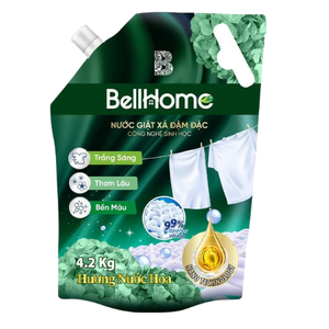 El último detergente líquido para ropa con fragancia de lavanda de larga duración con suavizante de telas elimina la tinta y las tabletas descalcificadoras - Product Image 4