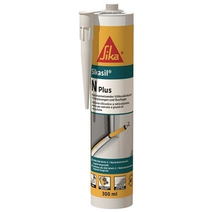 Scellant en silicone noir SIKASIL N Plus, cartouche de 300 ml par SIKA - Product Image 1