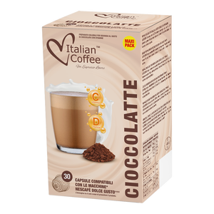 30 Cápsulas de Café Italiano con Chocolate y Vitaminas compatibles con Nescafé Dolce Gusto* - Product Image 1