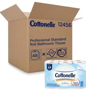 Méga rouleaux de papier toilette et de papier essuie-tout Cottonelle Comfort à vendre à prix abordable - Product Image 1