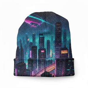 Winter Beanies for Women Men Unisex Knitted Winter <b>Cap</b> Casual Solid Hip-hop Snap Slouch Hat New jacquard 2026 - Product Image 1